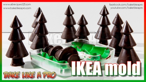 Fun With Chocolate - IKEA Christmas Tree Mold Tutorial